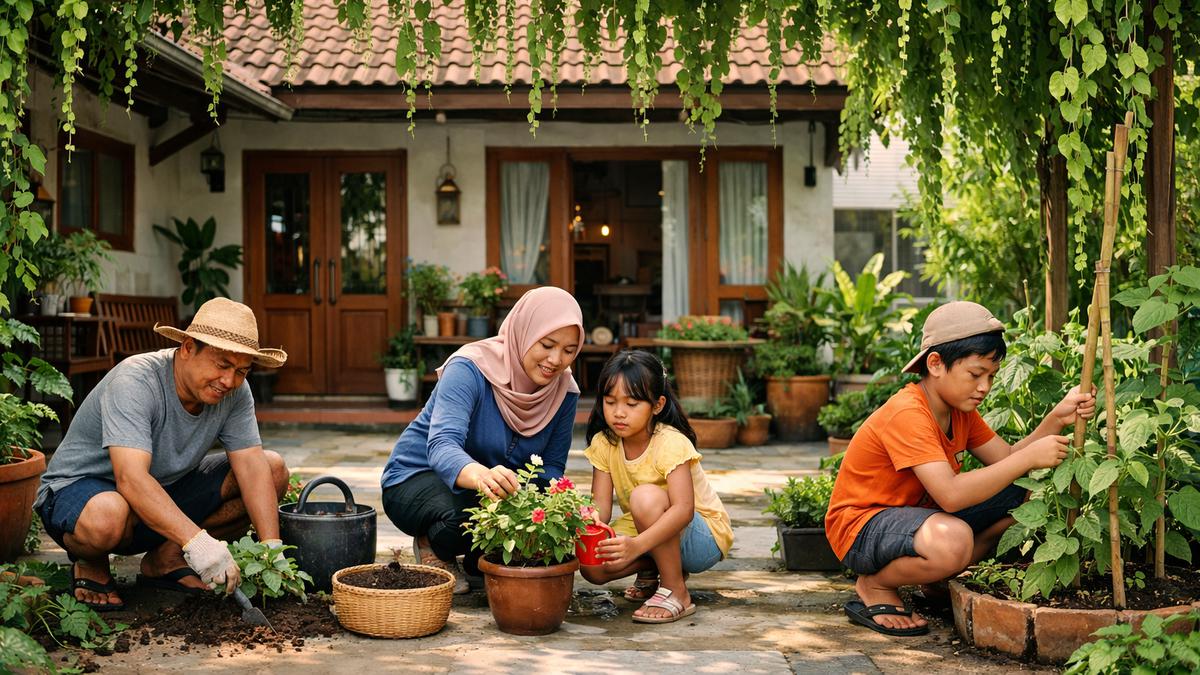 10 Rekomendasi Tanaman Rambat Peneduh yang Tahan Terik Matahari, Bikin Rumah Adem
