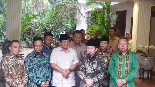 Prabowo Subianto Bertemu Petinggi PPP