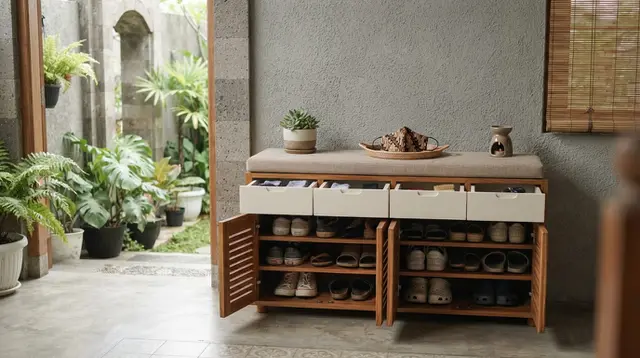 10 Cara Menyimpan Sepatu di Teras agar Baunya Tidak Masuk Rumah dan Cegah Jamur