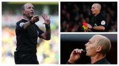 Wasit Mike Dean dan keluarganya mendapat ancaman pembunuhan usai mengeluarkan 3 kartu merah dalam 2 partai beruntun di Premier League. Wasit yang telah memimpin lebih dari 500 partai sejak tahun 2000 ini memang dikenal kerap membuat keputusan kontroversial. (Kolase Foto AFP)