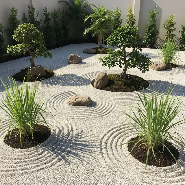 Desain Taman Tropis dengan Tanaman Pengusir Ular Seperti Serai Wangi