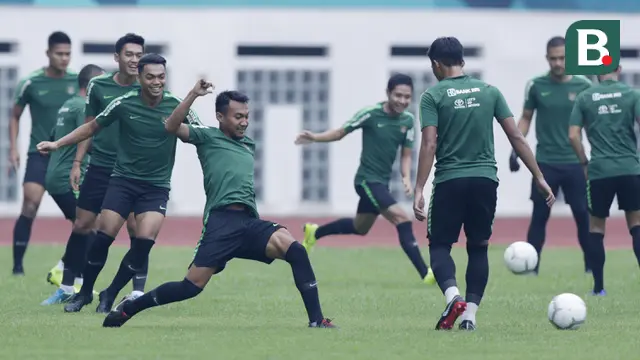 Piala AFF 2018 : Latihan Timnas Indonesia