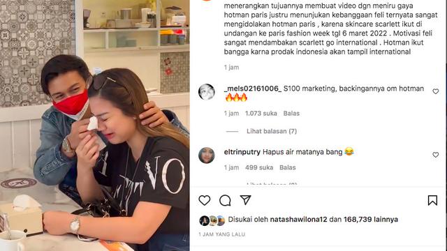 Temui Hotman Paris, Felicya Angelista Nangis Sampaikan Klarifikasi dan Permohonan Maaf