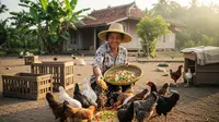 10 Pakan Ayam Murah dari Bahan Alami, Murah dan Bikin Gemuk