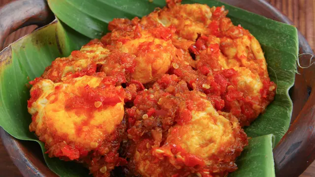 telur ceplok asam manis