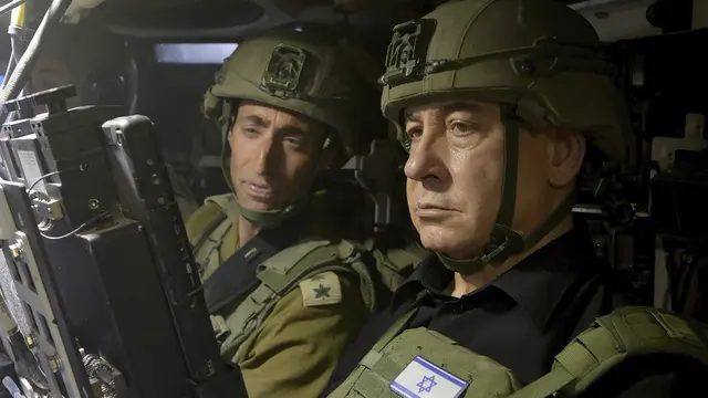 Netanyahu Lakukan Kunjungan Mendadak di Gaza Selatan