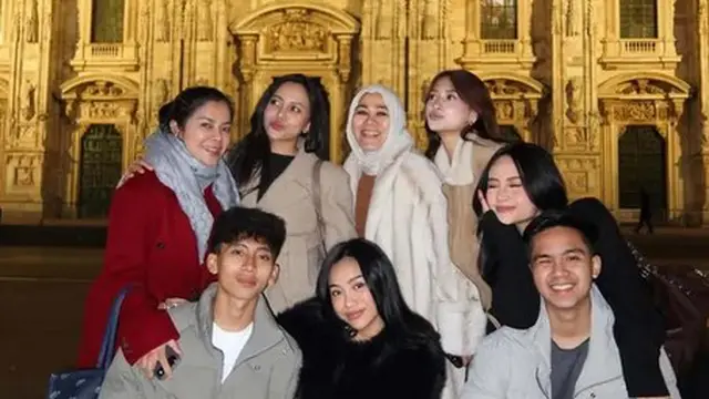 Rachel Vennya memboyong keluarga ke Milan, Italia (IG rachelvennya)