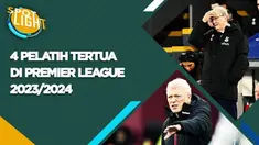 Berita video, spotlight kali ini membahas empat pelatih yang usianya paling tua di Premier League 2023/2024.