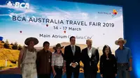 Acara pembukaan BCA Australia Travel Fair 2019 yang berlangsung mulai 14-17 Maret 2019 di Gandaria City, Jakarta Selatan, Kamis (14/3/2019)