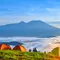 Puncak Peuyeum wisata alam di Kecamatan Gegerbitung Kabupaten Sukabumi. (Liputan6.com/Fira Syahrin).