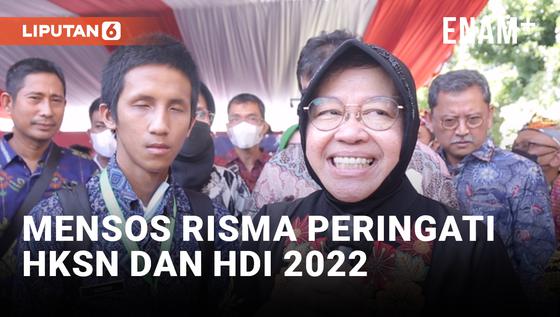 VIDEO: Mensos Serukan Semangat Kesetiakawanan di HKSN dan HDI 2022