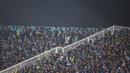 Pendukung Persib, Bobotoh, bersama pendukung Surabaya United, Bonek, menonton bersama pada laga Piala Jenderal Sudirman di Gelora Delta Sidoarjo, Jawa Timur, Sabtu (21/11/2015). (Bola.com/Vitalis Yogi Trisna) 