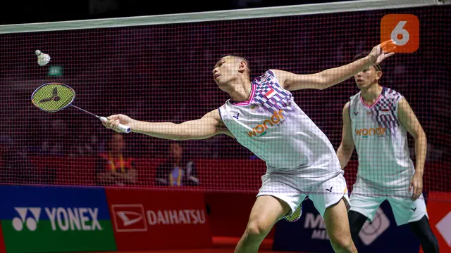 Foto: Sempat Kesulitan, Fajar/Rian Akhirnya Berhasil Jinakkan Wakil Denmark di Indonesia Masters 2025