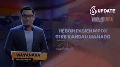 Kabar tentang seorang pasien yang terjangkit cacat monyet atau monkeypox (mpox) dirawat di Rumah Sakit UP Prof Dr R.D Kandou Manado, Sulawesi Utara beredar di media sosial. Benarkah?