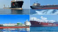 Badan Penegakan Maritim Malaysia menahan empat kapal asing karena berlabuh secara ilegal di perairan timur Johor dari 13-18 Mei, salah satunya dari Indonesia. (Malaysian Maritime Enforcement Agency/MMEA)