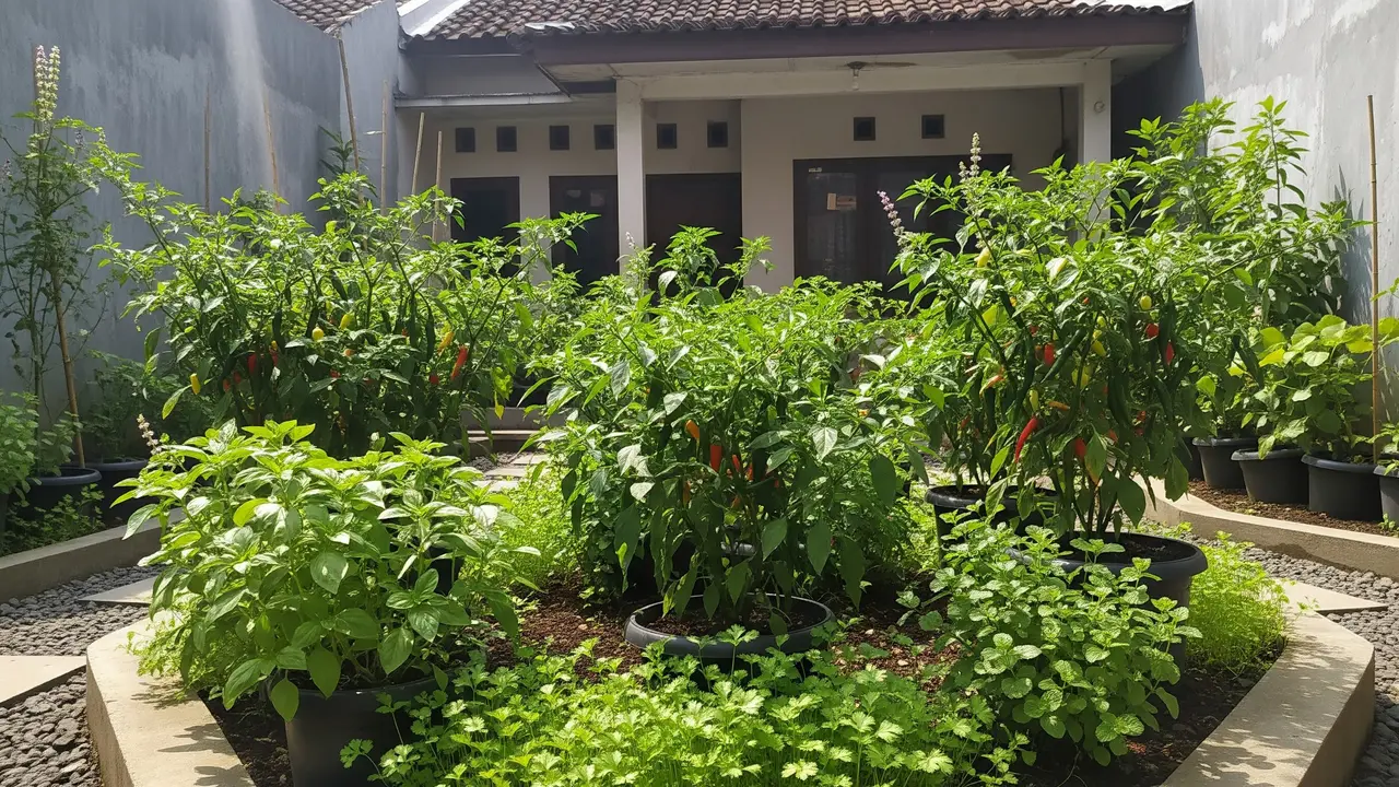 Tanaman Pendamping Cabai yang Cocok untuk Teras Rumah