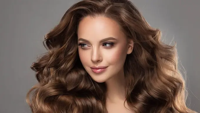 Rambut bouncy blowout