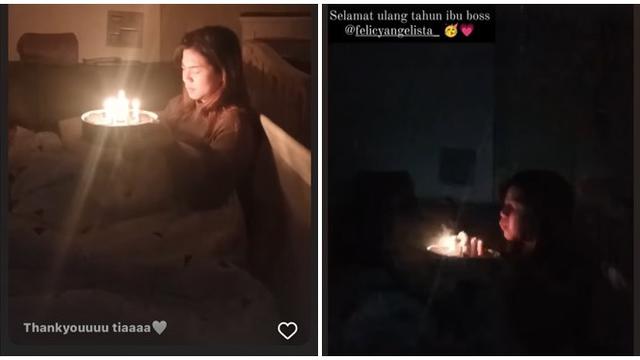6 Momen Ultah Felicya Angelista ke-28, Tahun ke-10 Rayakan Bareng Caesar Hito