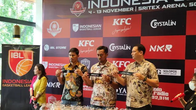 Pengundian IBL Indonesia Cup 2022