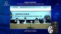 Paparan publik PT Multistrada Arah Sarana Tbk (MASA), 15 Juni 2022. (Foto: PT Multistrada Arah Sarana Tbk)