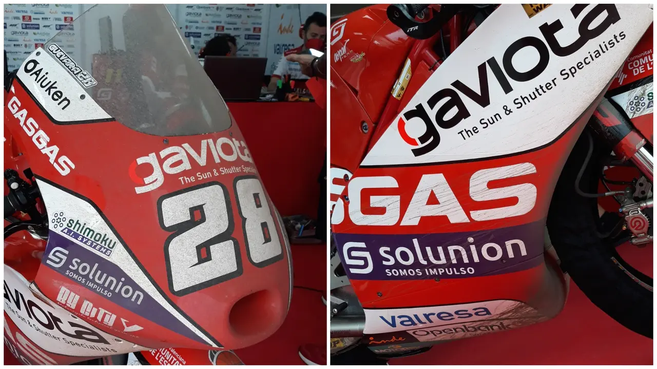 Foto: Aspar Team Keluhkan Lintasan di Sirkuit Mandalika, Motor Jadi Penuh Debu dan Lumpur