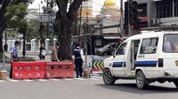 Penyekatan dalam rangka penerapan PPKM Darurat di Kota Medan