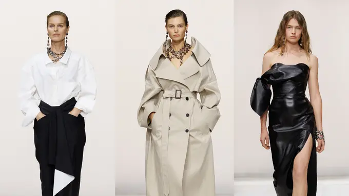 Sarah Burton Tunjukkan Kekuatan Feminitas di Koleksi Givenchy yang Bikin Paris Fashion Week Penuh Energi