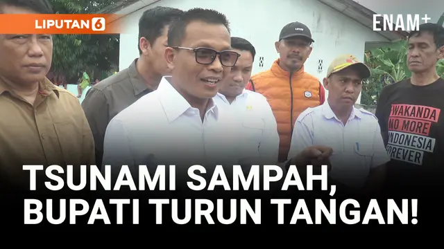 Viral Tsunami Sampah, Bupati Polewali Mandar Turun Tangan