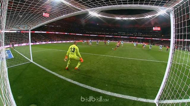 Eksekusi penalti di babak pertama Kevin Gameiro menjadi satu-satunya gol yang tercipta di laga Atletico Madrid kontra Deportivo me...