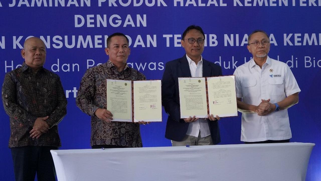 Sinergi BPJPH Kemenag dan Ditjen Perlindungan Konsumen Kemendag untuk Jaminan Produk Halal.