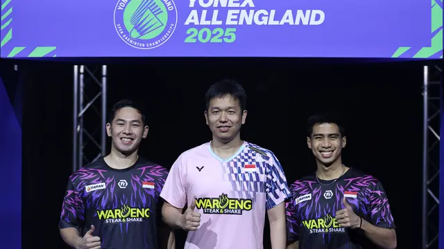 Sabar Karyaman Gutama/Moh Reza Pahlevi Isfahani - All England 2025 - Bulu Tangkis