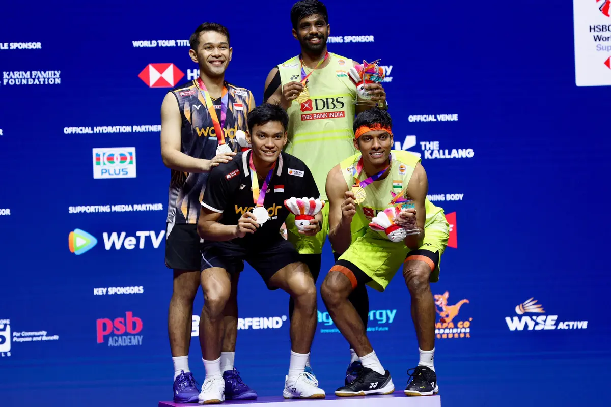 Fajar/Fikri dan Satwiksairaj Rankireddy/Chirag Shetty