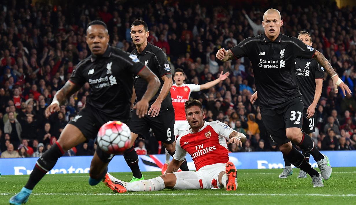 Liverpool bermain imbang 0-0 kala bertandang ke markas Arsenal dalam lanjutan Liga Inggris di Stadion Emirates, London, (24/8/2015). (AFP/Ben Stansall).