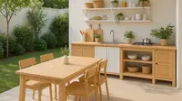 7 Inspirasi Model Rumah Sederhana dengan Dapur Outdoor Tren 2025, Nyaman untuk Kumpul Keluarga