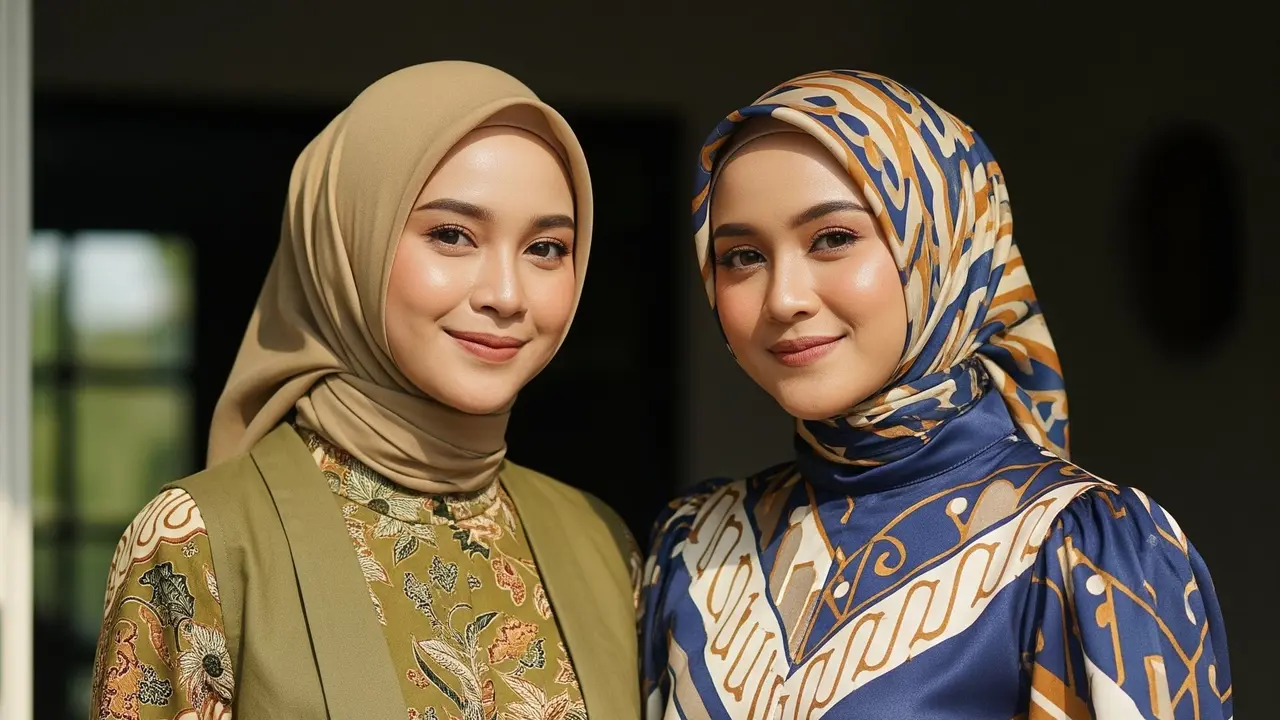 Dress Batik Full Loose Syari Nyaman 2025