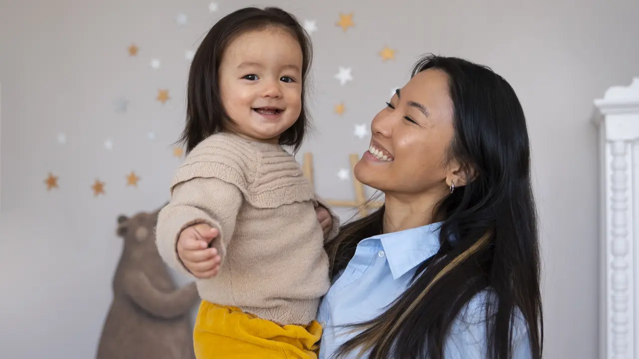wanita oktober orangtua dan anak