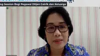 Direktur Profesi Tenaga Kesehatan RSPAD Gatot Soebroto, Dewi Puspitorini, Sp.P(K), MARS, MH,