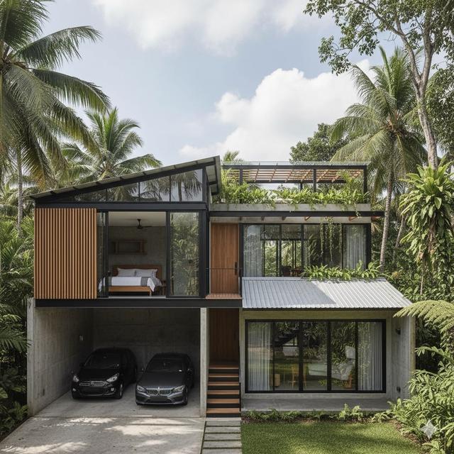 Desain Rumah Tumbuh 1 Lantai Bisa Jadi 2 Lantai