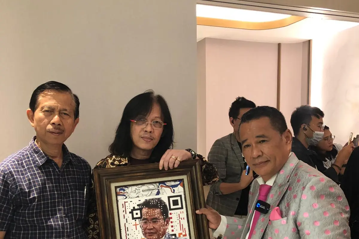 Kala Hotman Paris Lukisan Qr Art dari Kawoong Innovation