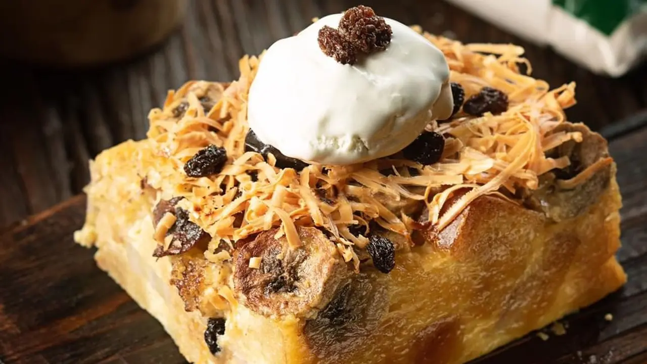 Roti Sagu dan Puding Mentega