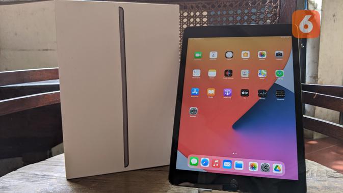 Unboxing Ipad 8th Gen Si Tablet Murah Terbaik Buatan Apple Tekno Liputan6 Com