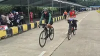 Cerita Riko dan Rizal Gowes 300 Km Mudik Lebaran, dari Serang Menyeberang ke Lampung