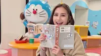 6 Potret Prilly Latuconsina Kunjungi Museum Doraemon, Nostalgia Masa Kecil