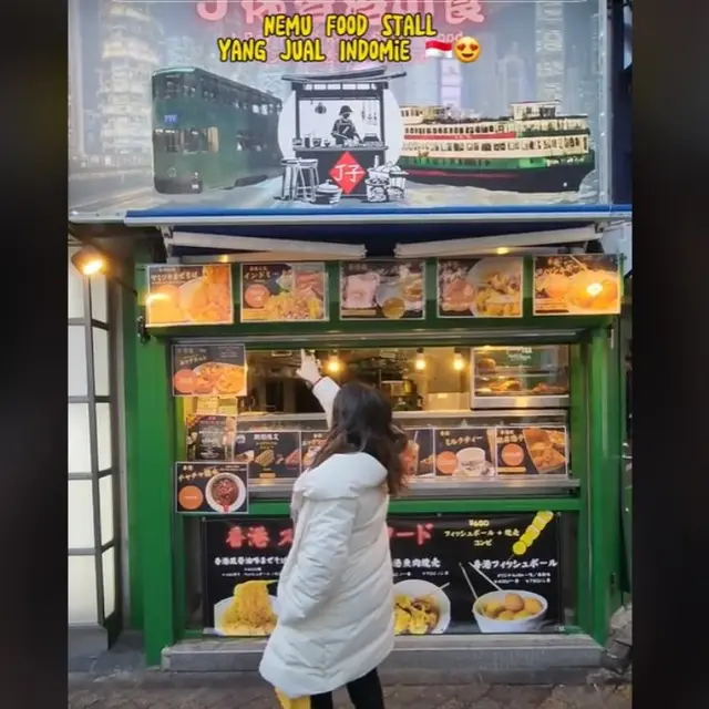 Ada Warmindo di Jepang, Food Vlogger Surabaya Klaim Rasanya Lebih Enak dari di Indonesia.  foto: TikTok @jennielinando