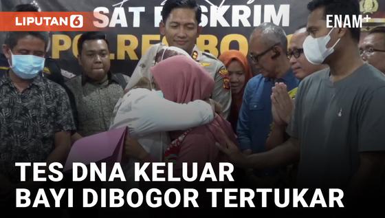 VIDEO: Polisi Umumkan Hasil Tes DNA Terhadap Dua Bayi di Bogor Dinyatakan Tertukar