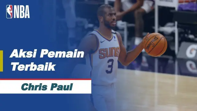 Berita video aksi-aksi mengesankan dari bintang Phoenix Suns, Chris Paul, yang menjadi pemain terbaik NBA hari ini, Rabu (5/5/2021) WIB.