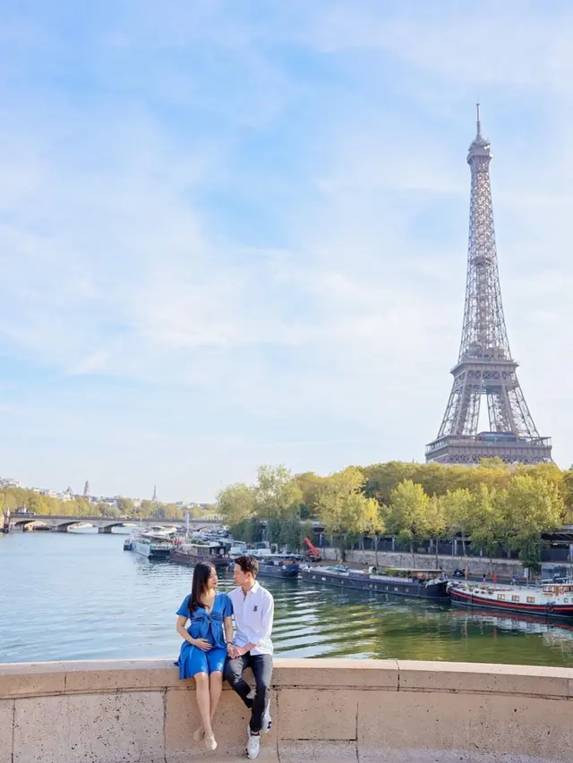 7 Potret Maternity Shoot Valencia Tanoe dan Kevin Sanjaya Di Paris