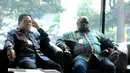 Komisioner Komisi Nasional Hak Asasi Manusia (Komnas HAM) mendatangi gedung Komisi Pemberantasan Korupsi (KPK), Jakarta, Selasa (27/1/2015). (Liputan6.com/Herman Zakharia)