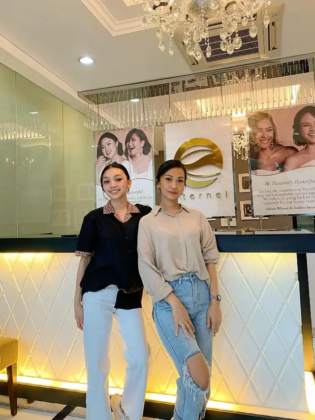 Naura dan Nola (Instagram/riafinola)