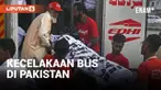 Setidaknya 17 peziarah Pakistan tewas dalam kecelakaan bus saat bepergian ke tempat suci di Balochistan untuk merayakan Idul Fitri. Kecelakaan itu terjadi pada Rabu (10/4/2024) malam, kata para pejabat, ketika kendaraan kehilangan kendali jatuh ke ju...